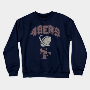 49ERS_SF/ /Retro Vintage Crewneck Sweatshirt